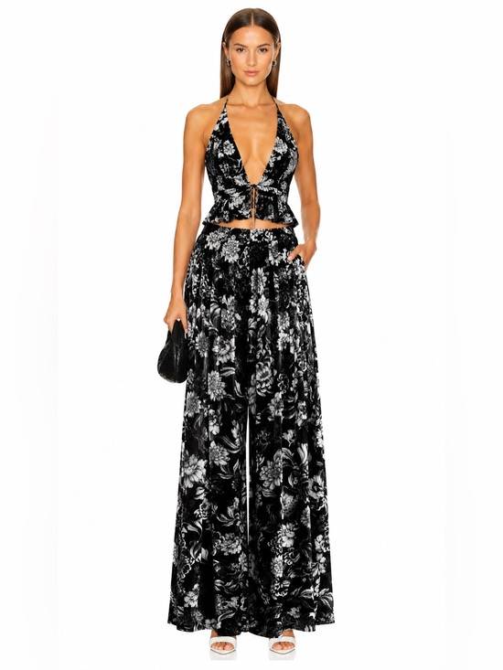 Agua Bendita Pants - Revolve Agua Bendita Wide-Leg Pants - NWT M